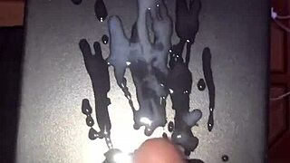 huge cock jerks massive cum liters solo