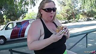 hey black coach fuck this fat chubby bbw's saggy tits and gaping holes in cheating interracial bbc frenzy