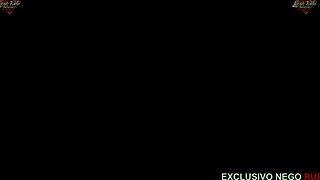 crente safada ditches church for huge black cock while cuckold hubby watches her huge dick obsession