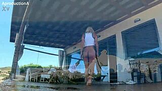 girl you pissed huge on 2023 holiday outdoor public toilets squirting everywhere