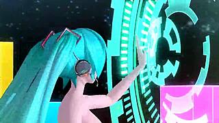 Hatsune Miku Nude Mod Reveals Big Ass Tits Goddess