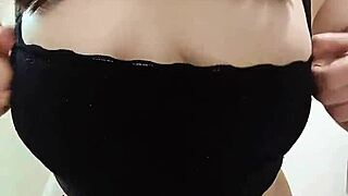 nicole's fat ass tease in bathroom begs for worship