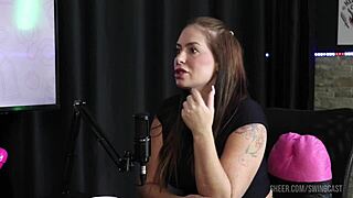 francis simas and tifany rocha's sheer red lingerie swing orgy compilation