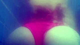 underwater pool bareback doggystyle with curvy brazilian wife freed by cuckold