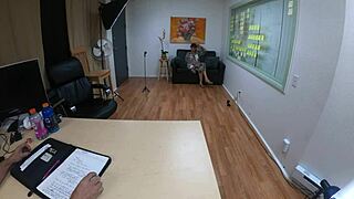 Skinny Milf Nataly Dewalt Gags On Cock In Casting