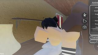 Roblox slut craves bbc monster cock from her master daily