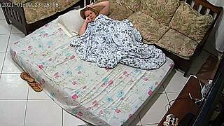 caught melissa alecxander fingering under the covers