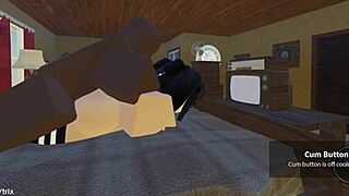 Roblox slut craves bbc monster cock from her master daily