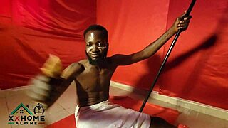 curvy asian babe bent over for native doctor's big black cock in hospital