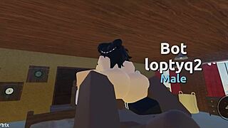 Roblox slut craves bbc monster cock from her master daily