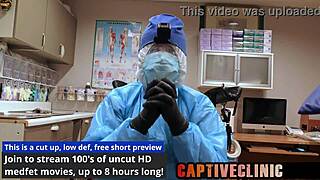 Testing These Sexy Latex Uniforms and Gloves Up Close