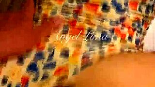 angel lima begs for creampie filling her wet peruvian pussy