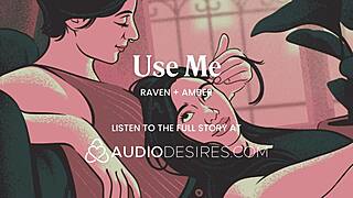 girlfriend tied up teased with vibrator in lesbian bdsm denial play