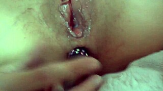 Florida Milf X's Toys with Dildo Double Penetration Sucking Action