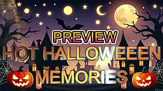 Agarabas and Olpr tease halloween fetish preview delights