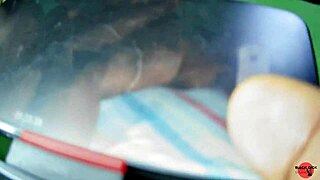 big cock rubs juicy shaved pussy lips