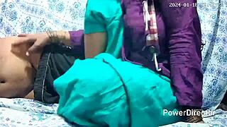 Indian teacher seduces student for doggystyle fuck in classroom 2876