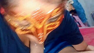 neha bhabhi, deepthroat this big cock for cum mouthful!