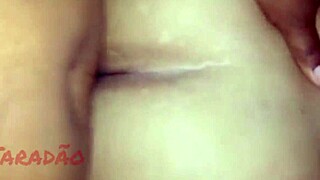 mature hairy prostitute gags on cock deepthroat before ass filled with dripping cum