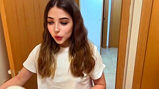 Padrastro, surprised you watching porn - massage turns into fuck?