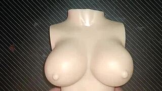 dolly begs for close-up anal creampie on desk squeezing her small tits domination slap!