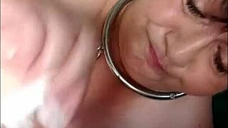 Chienne Marie sucks maître Emmanuel's cock in three wild bondage sessions