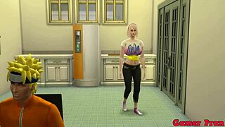 Hinata begs Sakura for pussy fucking tips then offers hers