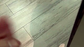 pervy stepdad jerks to stepdaughter's after-school ass fingering reveal