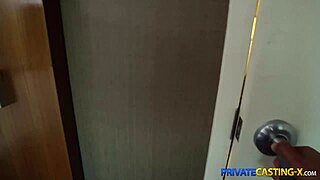 private casting cute scarlett bloom firsttimer rides big cock interview