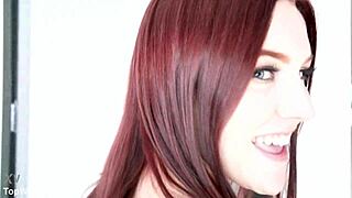 Jewels Vega no-hands huge cock swallow