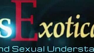 erotic massage turns steamy as blonde gropes her lover's body sensually