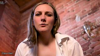 oh god my sissy wife date night with clara dee pegging me pov while i eat her pussy feels so emotional!