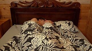 Hardcore Morning Doggystyle Hammers Cute College Girlfriend