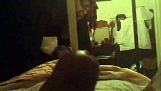 Watch this shemale stroke her big cock till explosion