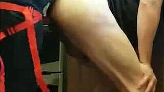 pegging bf's ass kitchen to public field bathroom atm!! 🍆🍑 part 11