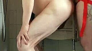 pegging bf's ass kitchen to public field bathroom atm!! 🍆🍑 part 11