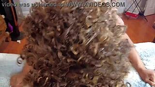 Beautiful aunt misty stone slurps ray black's monster cock in family taboo blowjob