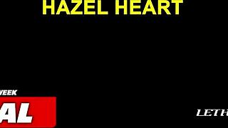 horny latina hazel heart 😩 drilled deep in tight pussy cowgirl sloppy!