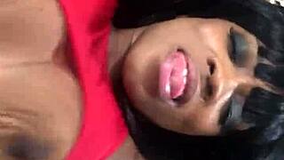 fresh ebony milf pounded by italian machine interracial pov cumshot climax