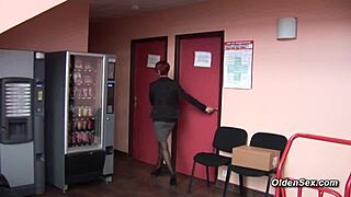 French Redhead Business Milf Takes Monster Cock At Office