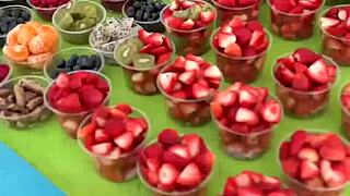 brunette alice thunder tastes huge cock with her big tits bouncing wildly