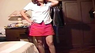 hey before the wedding i flashed my big tits and fucked stepbro's huge cock