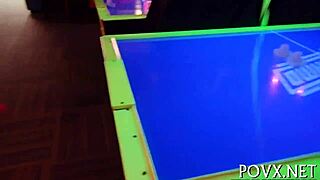 Hey barely legal euro teen you suck that old cock so rough in pov!