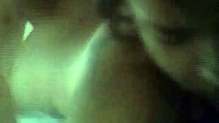 latina tattoo wife bent over ass up begs for double cock pounding