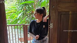 daddy's babysitter is home alone wanna try something new