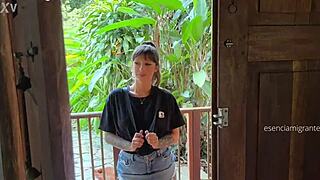 daddy's babysitter is home alone wanna try something new