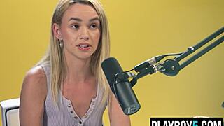 petite blonde teen khloe kingsley fingers her hairy pussy to orgasm solo