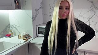 stockinged landlady 18 plus needs my cock bad or i'll pay up her wet pussy