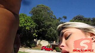 brazilian teen melody antunes rims boss lady's poolside ass for job