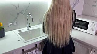 stockinged landlady 18 plus needs my cock bad or i'll pay up her wet pussy